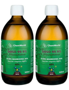 ChemWorld DMSO z Magnezem ( siarczan ) - roztwór 60% - 1000 ml - Zielona