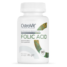 OstroVit Folic Acid Kwas Foliowy 90 tab