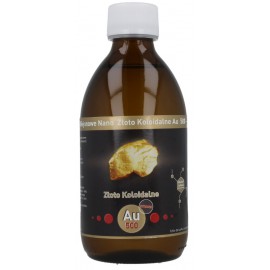 Niejonowe Nano Złoto AU 500 50 ppm butelka szklana 300 ml