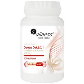 Selen Select® L-selenometionina 200µg 100 Vege tab.