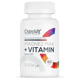 Magnez MAX + Vitamin 60 tab.