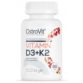 Vitamin D3 + K2 90 tab.