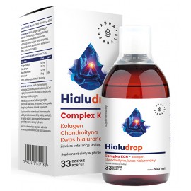 Hialudrop Complex KCH - Kolagen, Chondroityna, Kwas Hialuronowy 500 ml