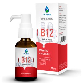 Witamina B12 Metylokobalamina 200µg 30 ml