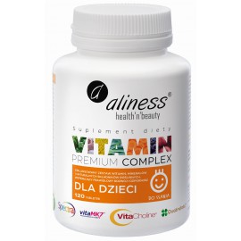 Premium Vitamin Complex dla dzieci 120 tabletek do ssania