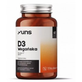 Wegańska witamina D3 VITA-ALGAE vege 60 kap.