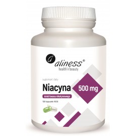 Niacyna - Amid Kwasu Nikotynowego 500mg 100 Vege kap.