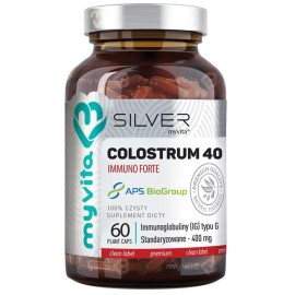 Silver Colostrum 40 Immuno Forte 60 kap.