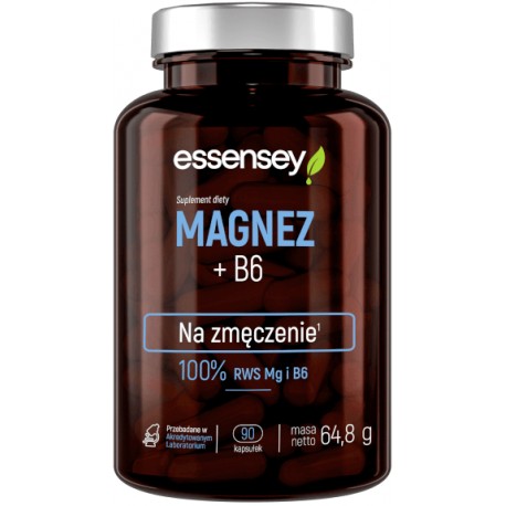 Essencey Magnez i witamina B6 - 90 kaps.